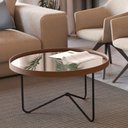 Ver imagem 1 de Mesa de Centro Bucareste Castanho Preto