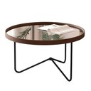 Ver imagem 2 de Mesa de Centro Bucareste Castanho Preto