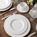Ver imagem 3 de Conjunto Xícara e Pires Café 70ml Porcelana Decorada Tramont