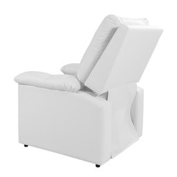 Poltrona Reclinável Lisboa Suede Estética Cílios Mamãe com Mocho/ Assento de Elevação - 8