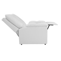 Poltrona Reclinável Lisboa Suede Estética Cílios Mamãe com Mocho/ Assento de Elevação - 7