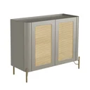 Ver imagem 2 de Buffet Mdf com Palha Natural L98,5 X A81,5cm