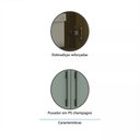 Ver imagem 3 de Guarda-roupa Canto Oblíquo Modulado 1 Porta Paris Luciane