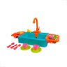 BRINQUEDO PIA COZINHA INFANTIL TORNEIRA SAI ÁGUA ACESSÓRIOS FENIX BRINQUEDOS - 1
