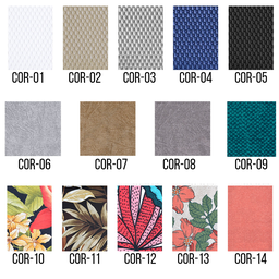 Conjunto de Área 01 Namoradeira, 02 Poltrona e 01 Mesa - Iris - 12