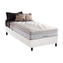 Ver imagem 1 de Cama Box Solteiro: Colchão Molas Herval Maxspring American + Base Crc Courano White(88x188)