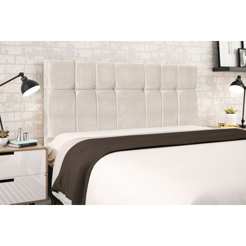 Cabeceira Casal Queen Jbe Moveis Opala 164cm Bege Para Cama Box 158cm Decoração Quarto