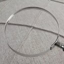 Ver imagem 2 de Capa Almofada Linho Bege Cru Detalhe Drapeada 50x50 Cm