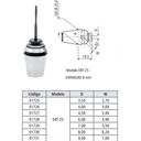 Ver imagem 4 de Pinça Porta Macho Compensação Axial - Ert-25 - D-7,00/w-5,50