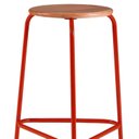 Ver mais imagens de Kit 4 Banquetas para Cozinha com Base de Aço Cumbuca