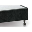 Ver imagem 3 de Cama Box Base Universal Casal Lux Chenille Black (138x188x23) - Castor