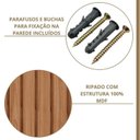 Ver imagem 7 de Gabinete Suspenso com Cuba, Painel Ripado e Espelheira 80cm Mari Espresso Móveis Verde/Pistache