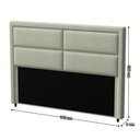 Ver imagem 4 de Cabeceira Estofada para Cama Queen New York 1.62 Probel
