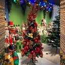 Ver imagem 5 de Árvore de Natal Decorada Luxo Completa Lindissima 1,50m