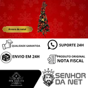 Ver imagem 7 de Árvore de Natal Decorada Luxo Completa Lindissima 1,50m
