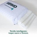 Ver imagem 3 de Kit 2 Travesseiros Ajustáveis Tecido Inteligente Keiko - Branco