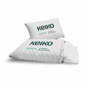 Kit 2 Travesseiros Ajustáveis Tecido Inteligente Keiko - Branco