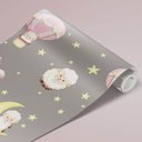 Ver imagem 4 de Papel de Parede Infantil - Ovelhas Arte Destaque 3 Metros