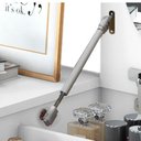 Ver imagem 5 de Escrivaninha Penteadeira Camarim Crystal Branco Fosco - Ninho Decor