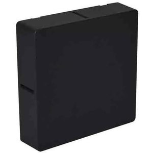 Arandela Blumenau Clear Led Cross Preta 6w 3000k Ip65