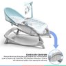 Cadeira Descanso e Balanço 2em1 Bebê Até 18Kg Musical e Vibração Brinquedos Spice Azul - 3