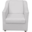 Ver imagem 2 de Kit 2 Poltrona Decorativa Para Sala De Espera Mila Recepção Escritório Consultório Corino