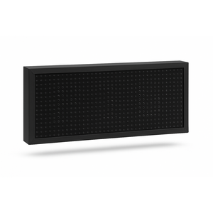 Painel Letreiro Led Digital 200x40 Externo Ambar Wifi, Usb