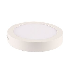 Plafon Led Sobrepor Redondo 24w 6500k Bivolt Branco 1800lm Blumenau