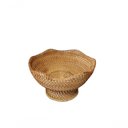 Ver imagem 2 de Centro de Mesa Rattan Natural 25x25x14cm 132342 Lilian