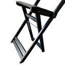 Ver imagem 5 de Banqueta Eucalipto Dobrável Ideal para Bistrô ou Bar: Preto