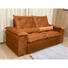Sofá Retrátil Reclinável 1,80 m Terracota 509 Zuqui Plus - 5
