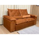 Ver imagem 5 de Sofá Retrátil Reclinável 1,80 m Terracota 509 Zuqui Plus