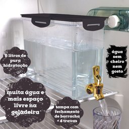 Reservatório de água com torneira 6 litros Plasutil ref.15419 - 2
