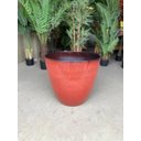 Ver imagem 6 de Vaso para Plantas Grande Decorativo Sala Jardim Alto Brilho e Leve (liso/vermelho)