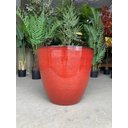 Ver imagem 3 de Vaso para Plantas Grande Decorativo Sala Jardim Alto Brilho e Leve (liso/vermelho)