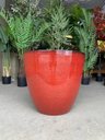 Ver imagem 3 de Vaso para Plantas Grande Decorativo Sala Jardim Alto Brilho e Leve (liso/vermelho)