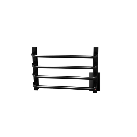 Toalheiro Térmico Pequeno Preto 220v - Fio Oculto Direito