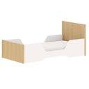 Ver imagem 2 de Cama Evolutiva 2 em 1 - Branco com Carvalho