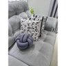 Almofada de Nó Escandinavo Nozinho Decorativo 35cm Marrom - 4