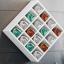 Ver imagem 6 de Kit 2 Nicho Decorativo Porta Toalha com 16 Nichos Multiuso Glamour:branco