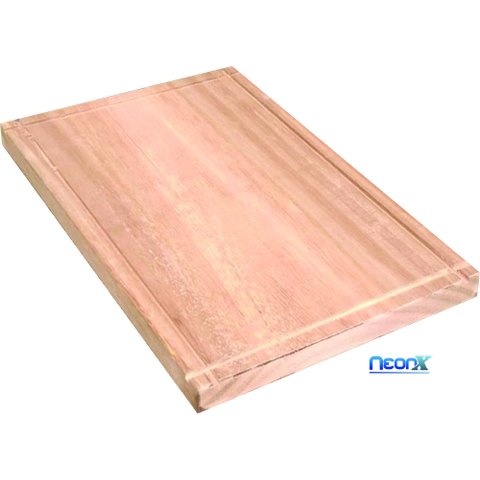 Tábua de Carnes Churrasco Queijos Legumes Verduras Pão 30x19 Cm Reforçada Frisada Neonx