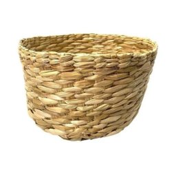 Cesto Vaso Plantas Taboa Baixo Redondo Decoração Ref 1527 - 4