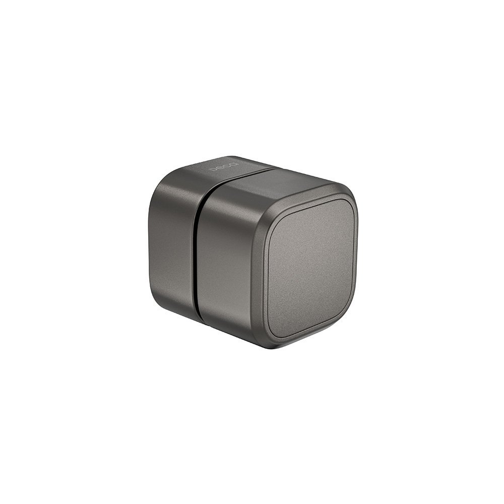 Acabamento para Registro de Gaveta Deca You 4900.Gf105.Pq.Mt Quadrado 1/2", 3/4" e 1" Dark Antracite - 1