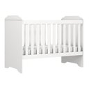 Ver imagem 2 de Berço Americano Mini Cama Mel com Colchão Ortobom com Guarda Roupa Ipê 3 Portas Branco Cinamomo -Móv