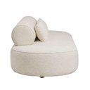 Ver imagem 5 de Sofá Orgânico Horizonte 4 Lugares 230cm Bouclé Off White - Nexta Casa