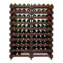 Ver imagem 1 de Adega Vinho Madeira 104 Garrafas Cor Imbuia C08 Cevey Adegas e Artesanatos