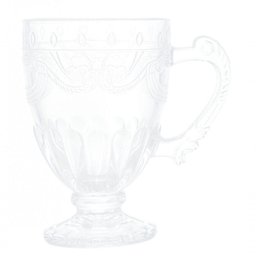 Jogo de 4 Caneca Xícara Cappuccino Cristal Imperial 190 Ml - 4