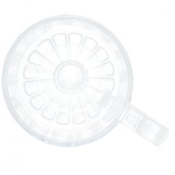 Jogo de 4 Caneca Xícara Cappuccino Cristal Imperial 190 Ml - 5