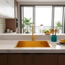 Ver imagem 4 de Kit Cuba Gourmet Cozinha 50x40 Inox 304 com Torneira 2 Saídas Misturador Brinovar