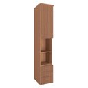 Ver imagem 1 de Guarda Roupa Lateral 1 Porta 3 Gavetas 2450mm Setiba Plus Rimo Carvalho/carvalho